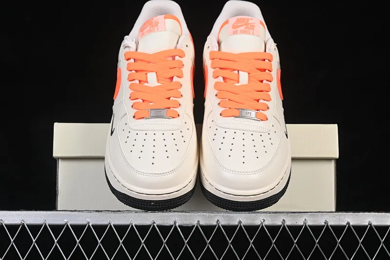 All categories Nk Air Force 1 Air Force series Nk Air Force 1 Low Air Force low-top Nike Air Force 1'07 Low off-white bright orange Air Force low-top casual sneakers NH0601-582